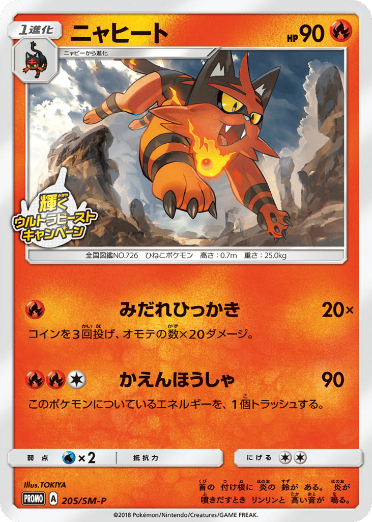 Torracat 205/SM-P Sun & Moon Promos