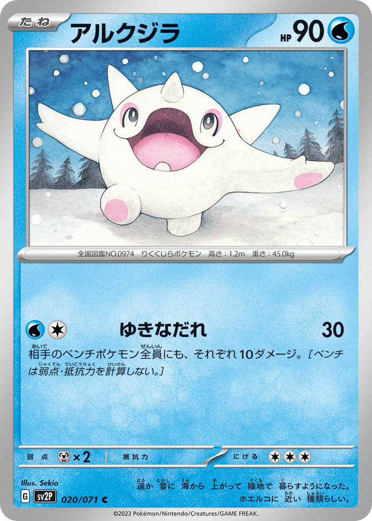 Cetoddle 020/071 Snow Hazard