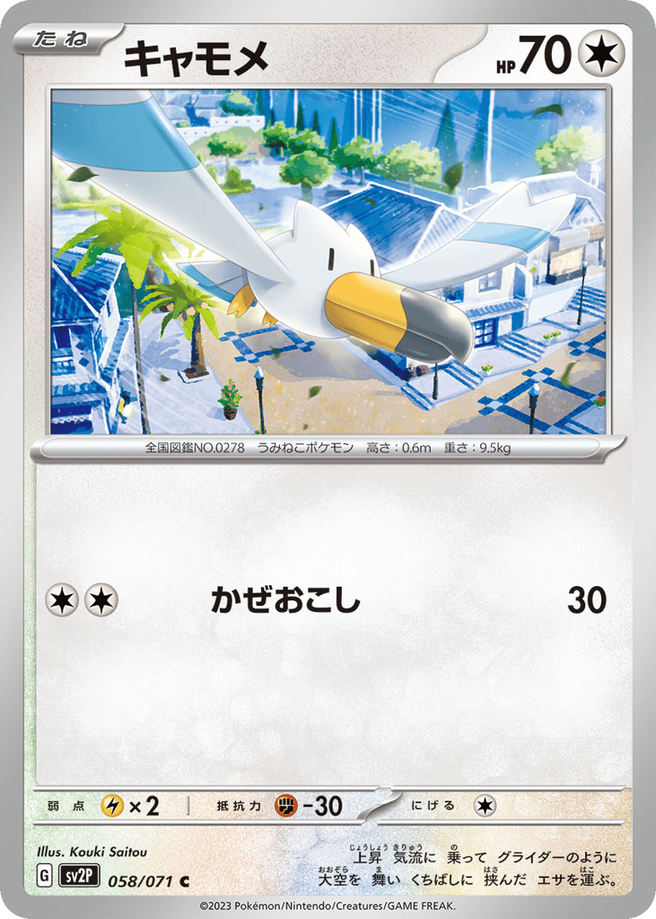 Wingull 058/071 Snow Hazard