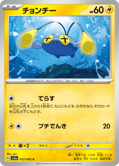Chinchou 012/062 Raging Surf