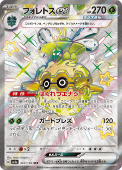 Forretress ex 320/190 Shiny Treasure ex