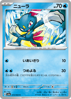Sneasel 013/064 Night Wanderer