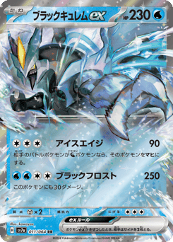 Black Kyurem ex 011/064 Paradise Dragona