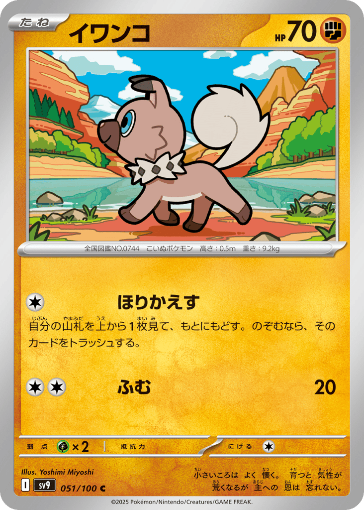 Rockruff 051/100 Battle Partners