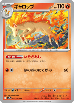 Rapidash 014/063 Hot Air Arena