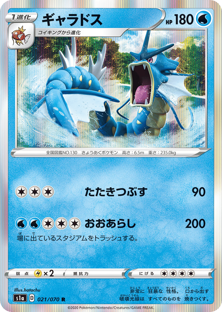 Gyarados 021/070 VMAX Rising