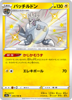 Arctozolt 245/190 Shiny Star V