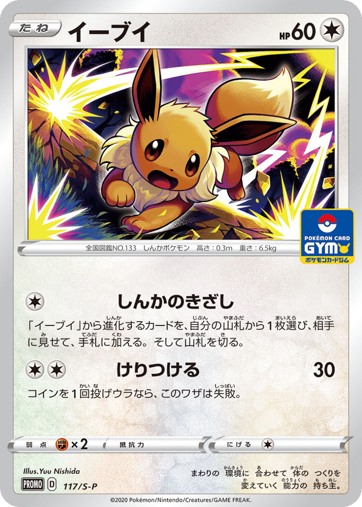 Eevee 117/S-P Sword & Shield Promos