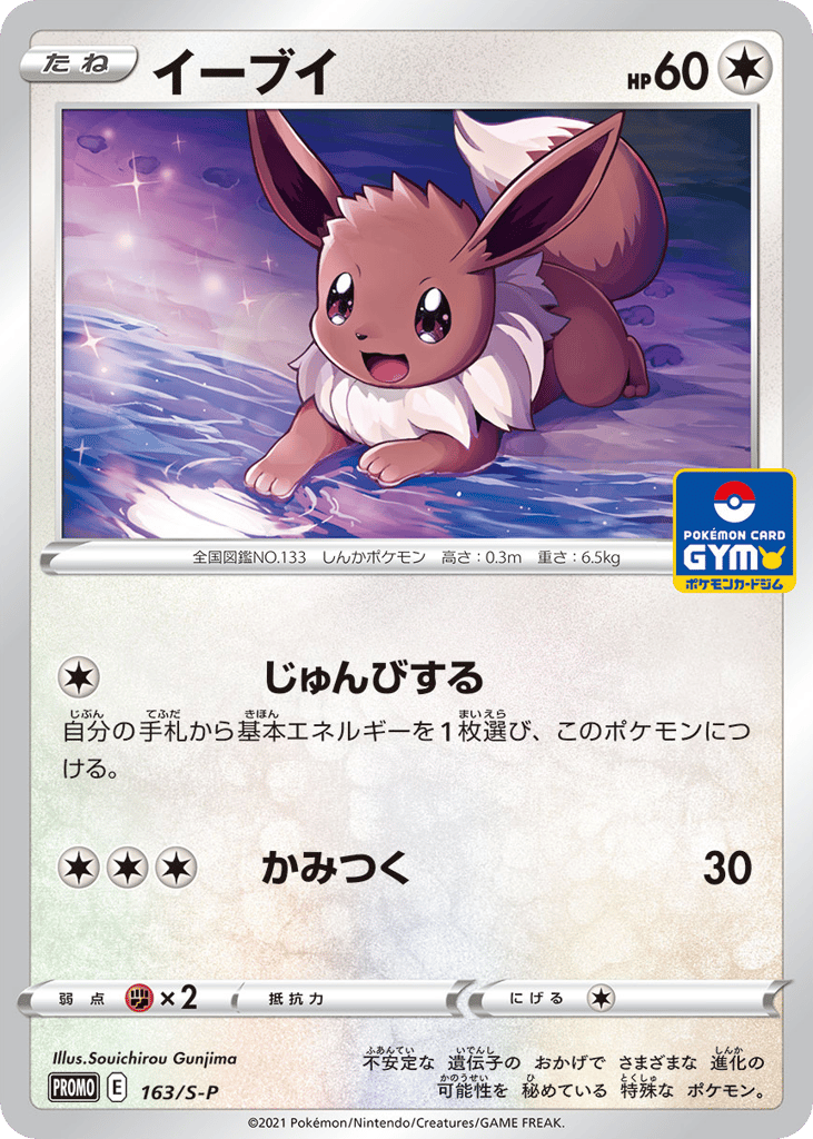 Eevee 163/S-P Sword & Shield Promos