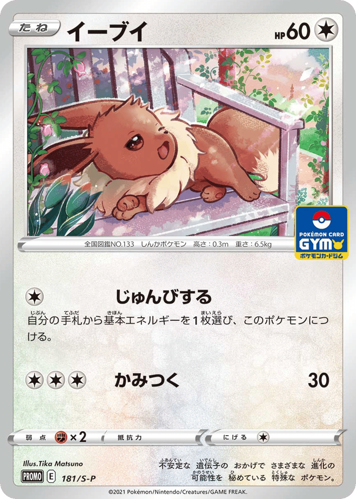 Eevee 181/S-P Sword & Shield Promos