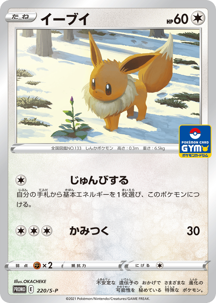 Eevee 220/S-P Sword & Shield Promos