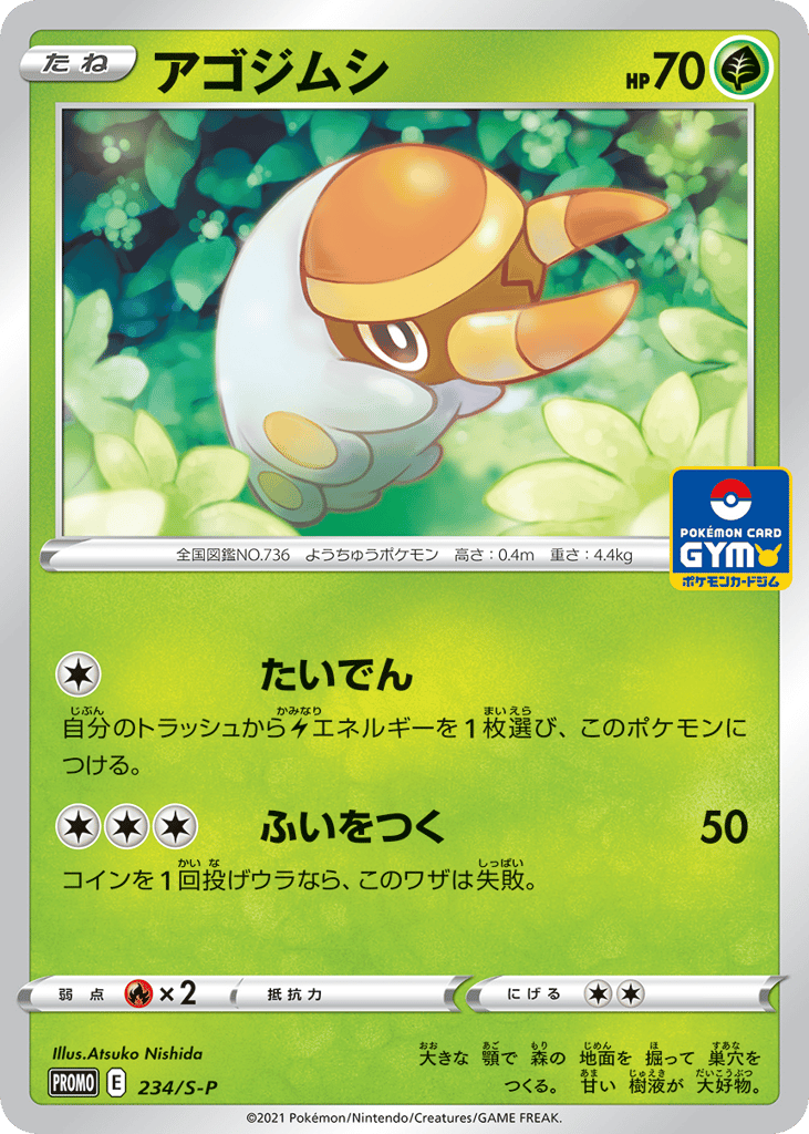 Grubbin 234/S-P Sword & Shield Promos