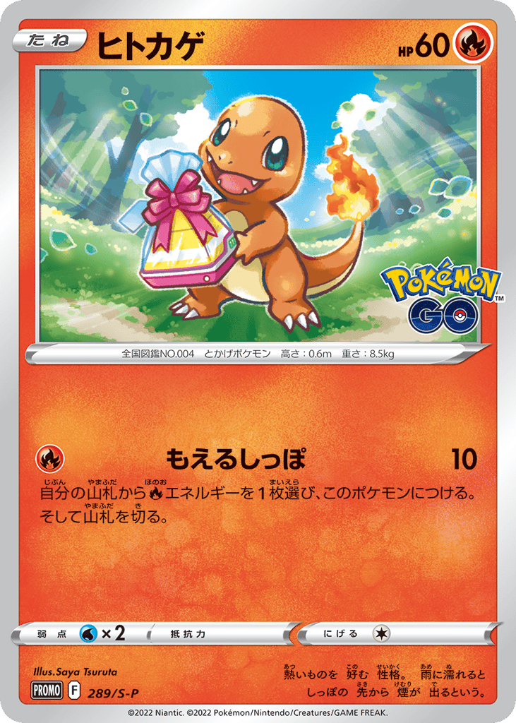 Charmander 289/S-P Sword & Shield Promos