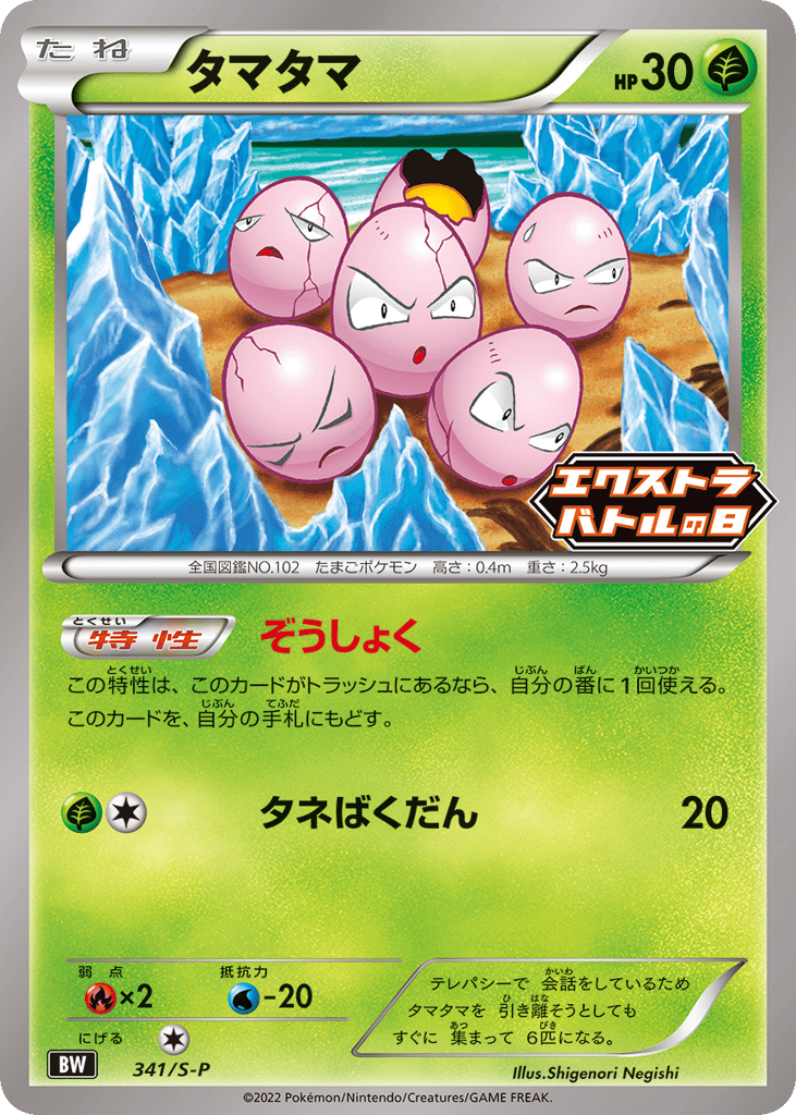 Exeggcute 341/S-P Sword & Shield Promos