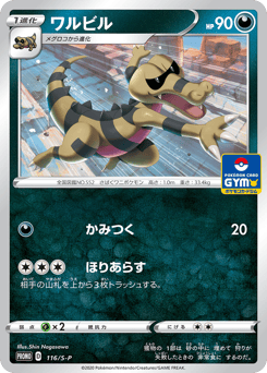 Krokorok 116/S-P Sword & Shield Promos