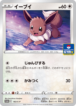 Eevee 163/S-P Sword & Shield Promos