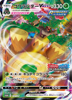 Rillaboom VMAX 171/S-P Sword & Shield Promos