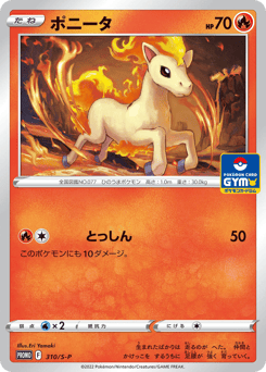Ponyta 310/S-P Sword & Shield Promos