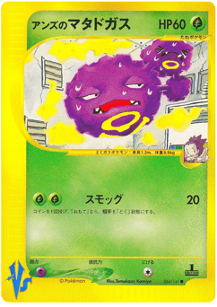 Janine's Weezing 064/141 Pokémon VS