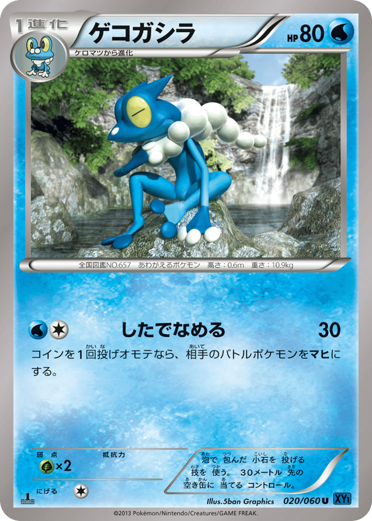 Frogadier 020/060 Collection X