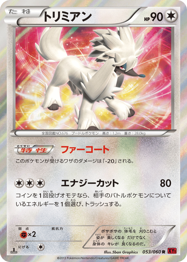 Furfrou 053/060 Collection Y