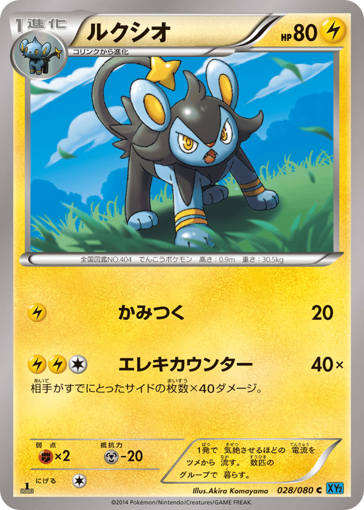 Luxio 028/080 Wild Blaze
