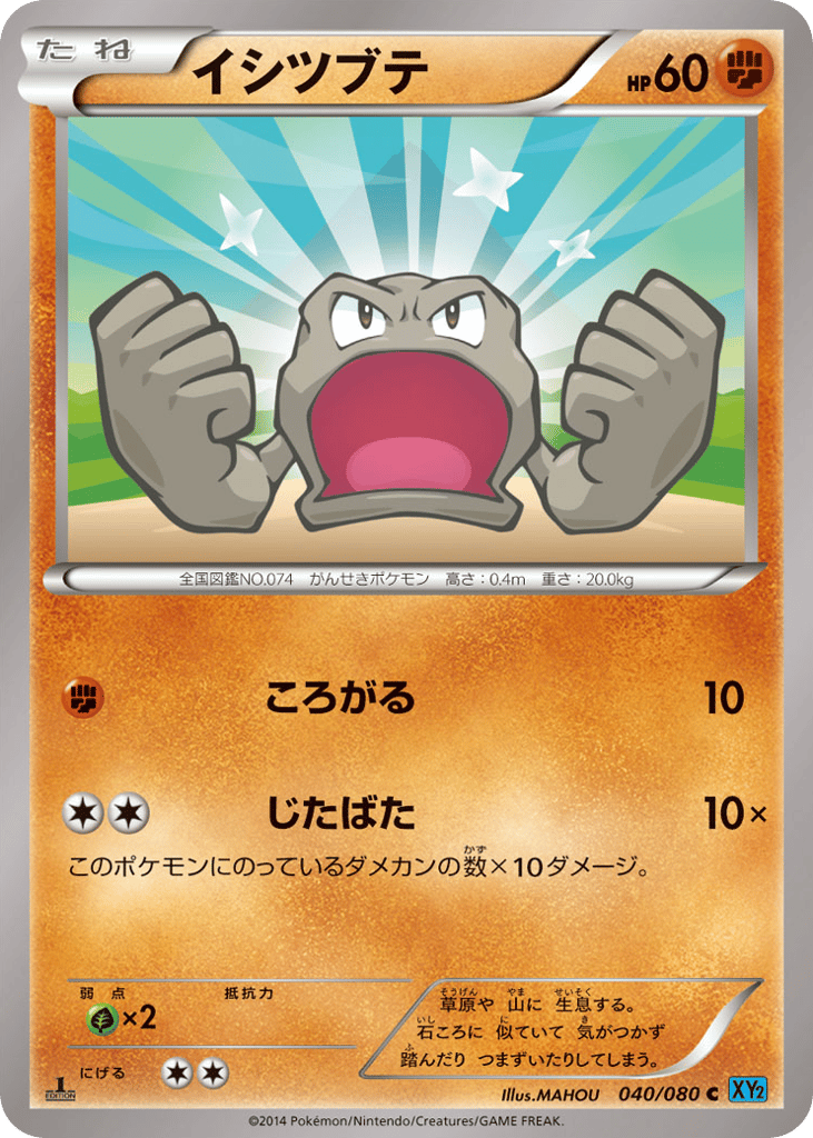 Geodude 040/080 Wild Blaze
