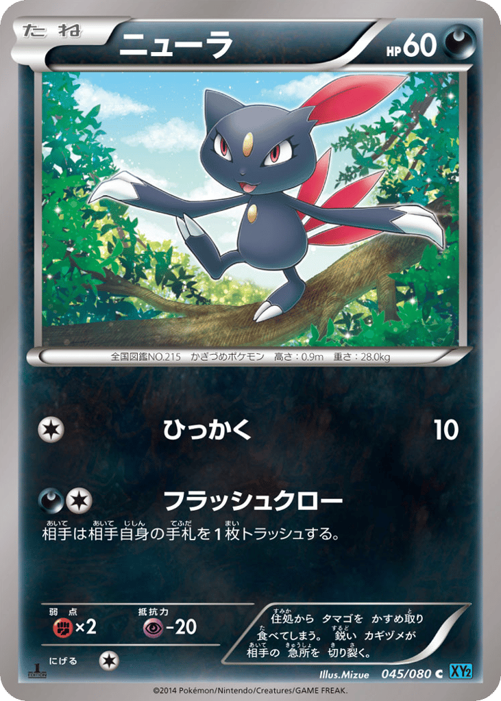 Sneasel 045/080 Wild Blaze