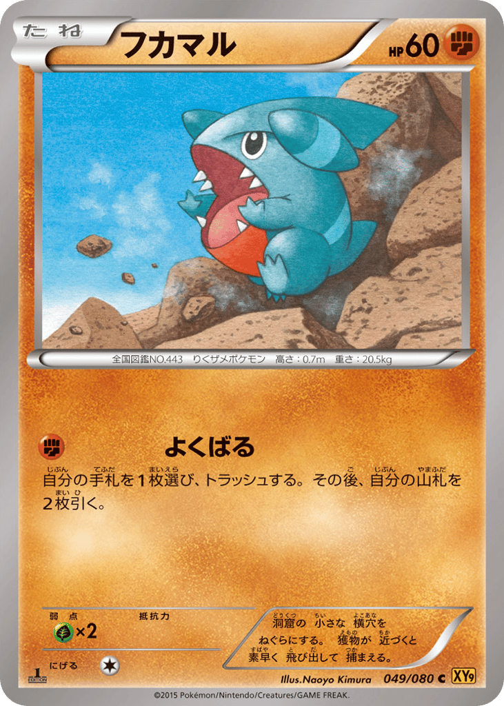 Gible 049/080 Rage of the Broken Heavens