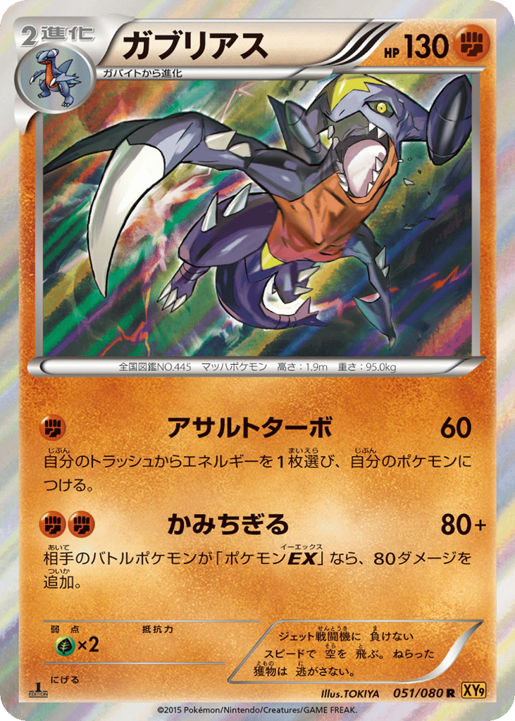 Garchomp 051/080 Rage of the Broken Heavens