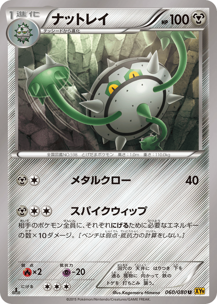 Ferrothorn 060/080 Rage of the Broken Heavens
